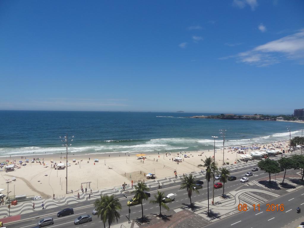 Апартаменти Oceanfront Copacabana Ріо-де-Жанейро Екстер'єр фото